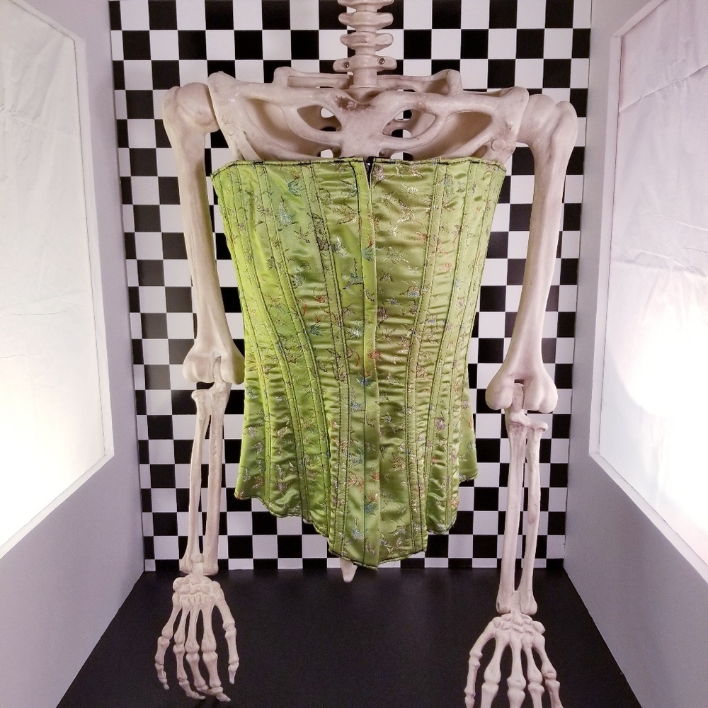 Lime Green Corset